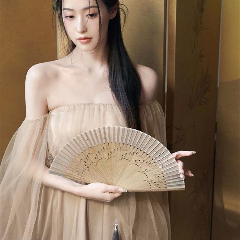 新中式晨袍一字肩连衣裙女新娘敬酒服订婚礼服水墨画国风复古长裙