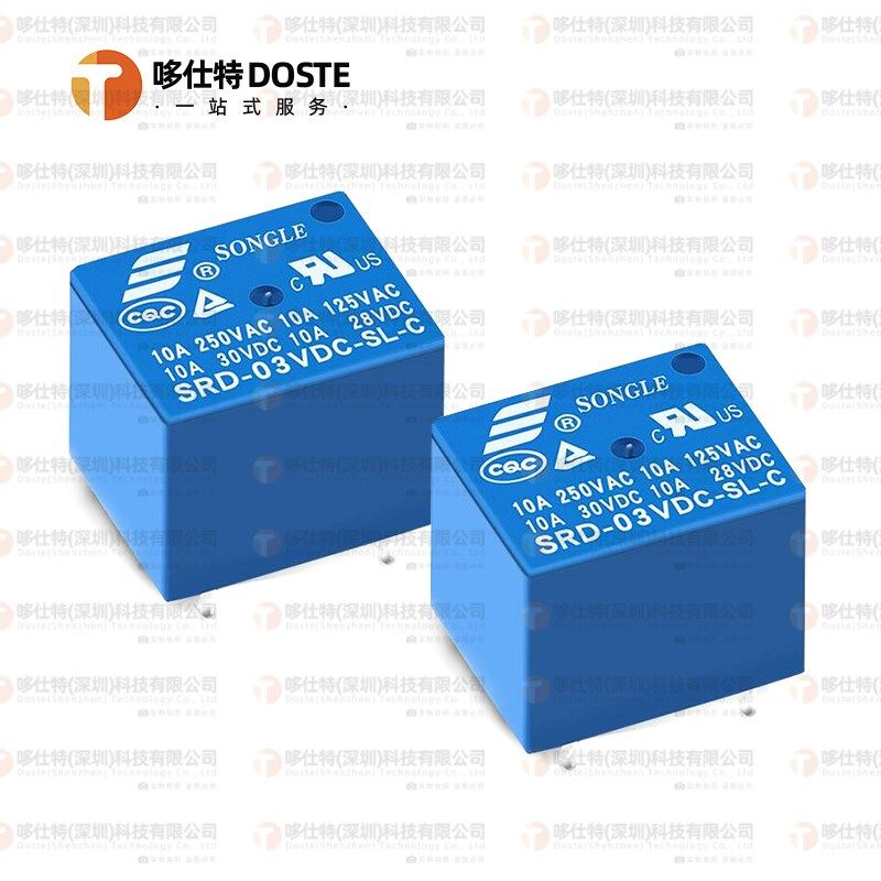 松乐继电器SLA SRA SRS SRSB SRU SRD-05V 12V 24VDC-SL-A-C AL