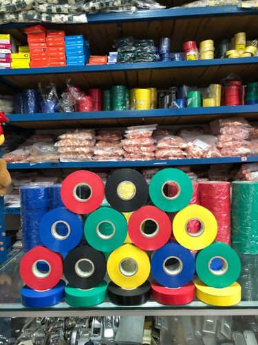 大卷胶布 电工配件 阻燃胶布 PVC胶布 绝缘胶带 26米电胶布黄绿红