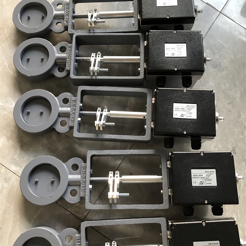 电动执行器配热风蝶阀GT50-30T20E.GT50-60T20E.GT50-03T4R