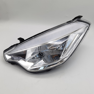 中通电动汽车前照灯前大灯道爵开拓者电动轿车前远近光熏黑大灯