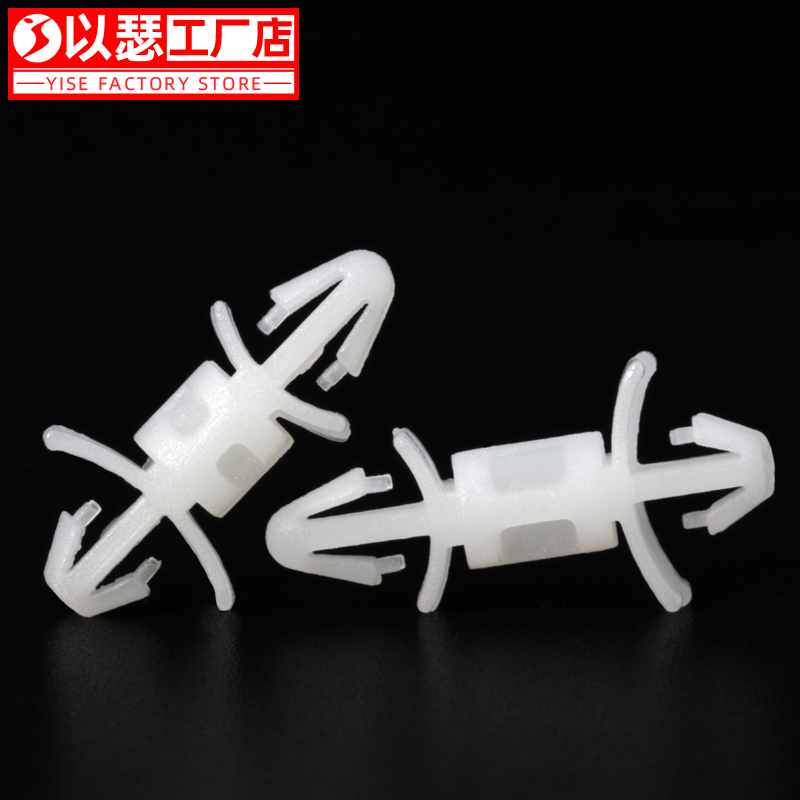 PC板隔离柱双头飞机型扣式塑料间隔柱线路主板支架支撑柱垫高柱ST