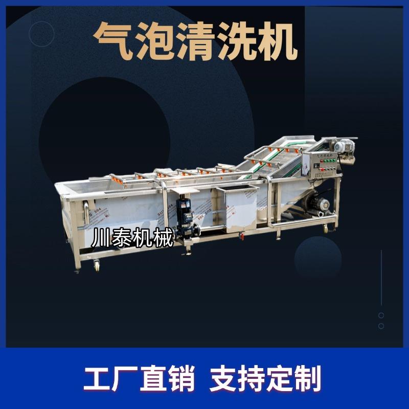 全自动气泡水果清洗机草莓樱桃清洗设备车厘子葡萄桃子洗果机