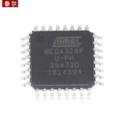 贴片 全新原装 ATMEGA328P-AU 微控制器 8位 AVR 32K闪存 32TQFP