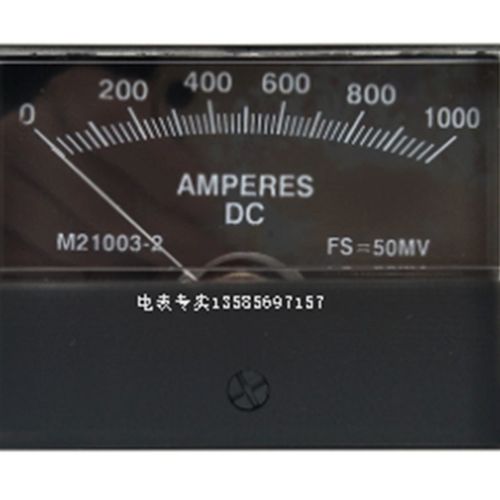 林肯焊机用电流表电压表 电焊机指示表M21003-2 DC1000A 50MV