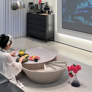 意式极简地毯素色l客厅茶几毯侘寂风现代简约卧室满铺高级灰纯色