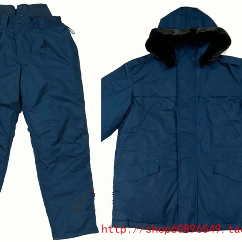 机务大衣防寒棉服工作服中长款冬季工作服
