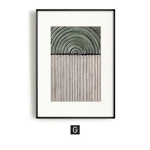 抽象现代简约客厅装o饰画沙发背景墙挂画墨绿色立体感壁画软装