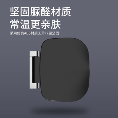 丹洁尔壁挂浴室折叠凳座椅淋浴凳墙壁凳玄关N老人卫生间洗澡折叠
