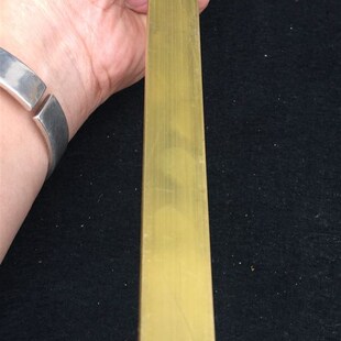 垂直线迪砂翻砂铸造模具用聚氨酯刮砂条铜条650mm 800mm 750mm