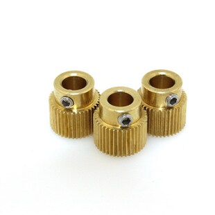 MK7 MK8 黄铜 link 送料轮 3D打印机 行星减速机 挤出轮 cnc