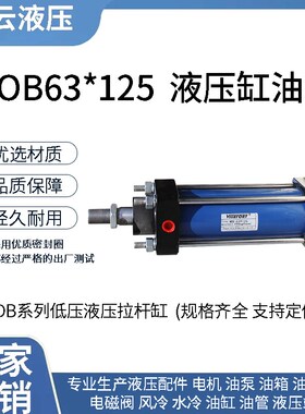 MOB63 80 100 125*-25 50 100 150 200 250 300400 500液压缸油顶