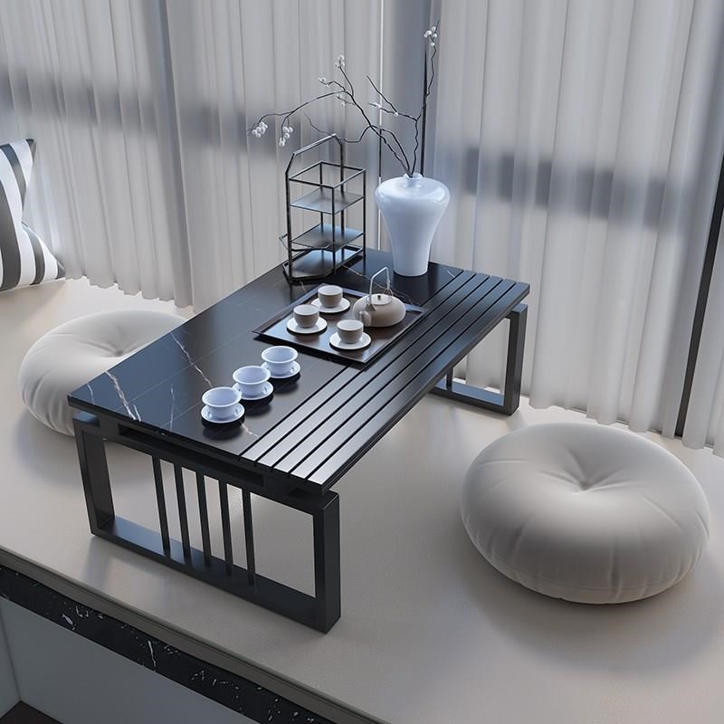 L7飘窗桌小茶几j日式矮桌炕桌岩板阳台桌大理石榻榻米茶桌禅意写