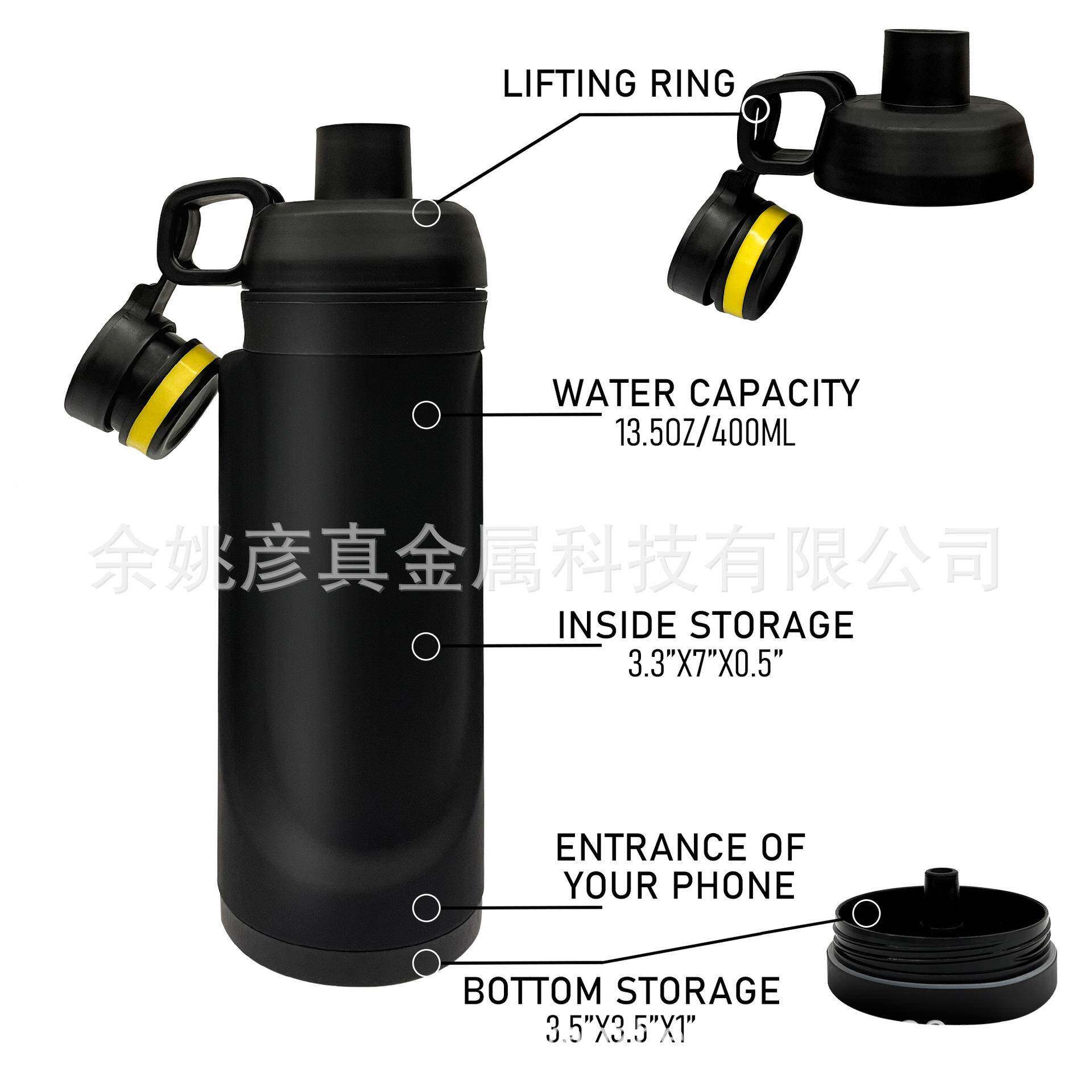 水瓶转安全储存罐隐移藏安全容器瓶盒分装安分装密封全罐109旅行