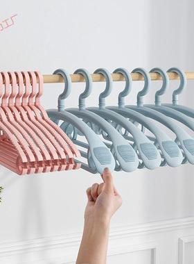 衣家用衣撑NpsP44DZ撑子晾衣服架无收衣挂晒架挂衣架子纳挂钩宿舍