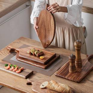 木砧板杂日式韩式货家居厨房木砧板用实木砧水果菜板面包家牛排板