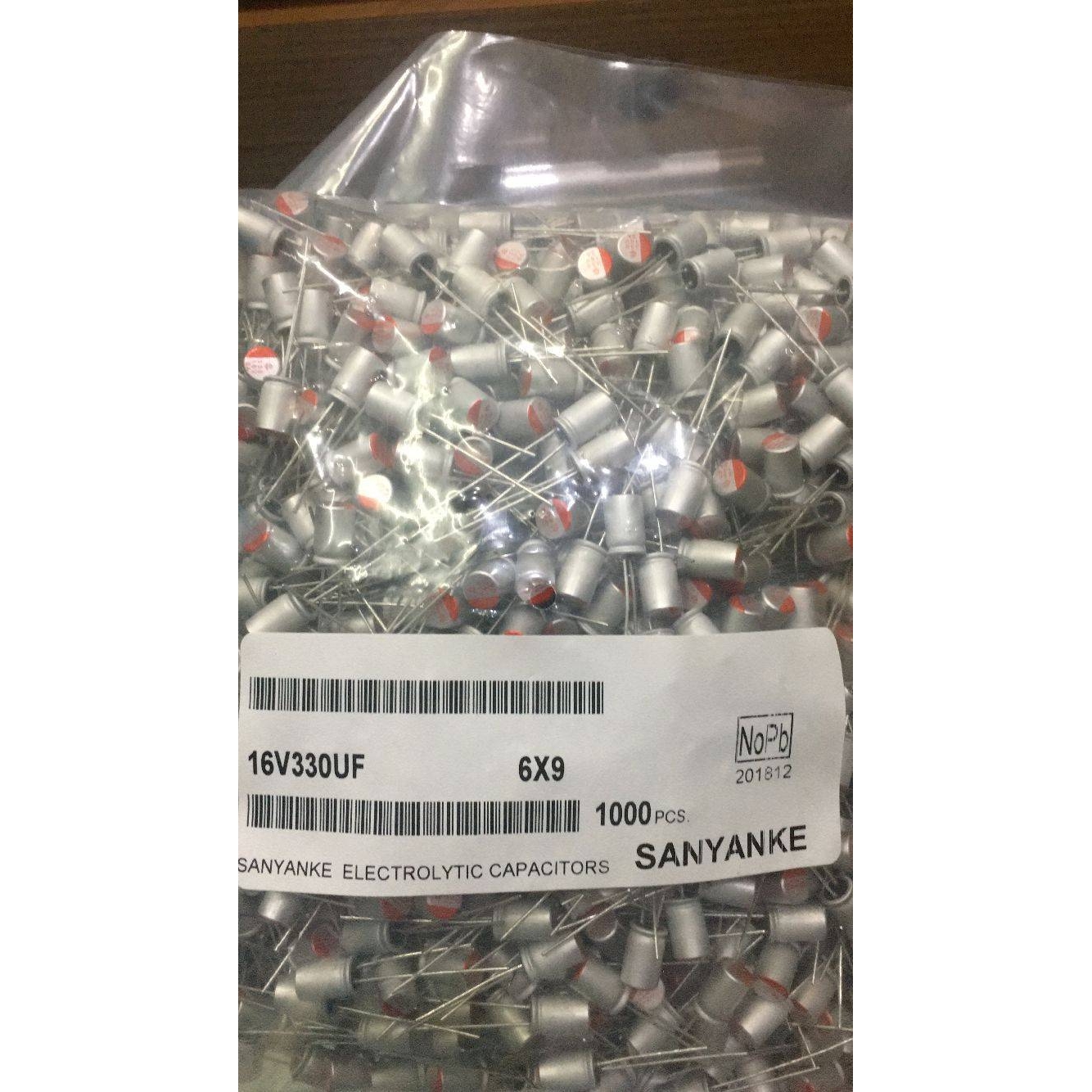 厂家直销 插件固态电解电容6.3V560UF 6X8一包1000个/229元