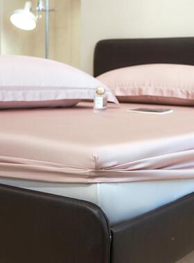 轻奢60兰精天丝床单支被季套床笠莱赛尔纯夏裸睡YJ001冰丝色凉感