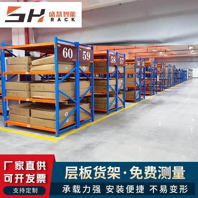 库横梁式货架仓重储藏贯通BKZ型式铁架子层板层网托盘重型货架