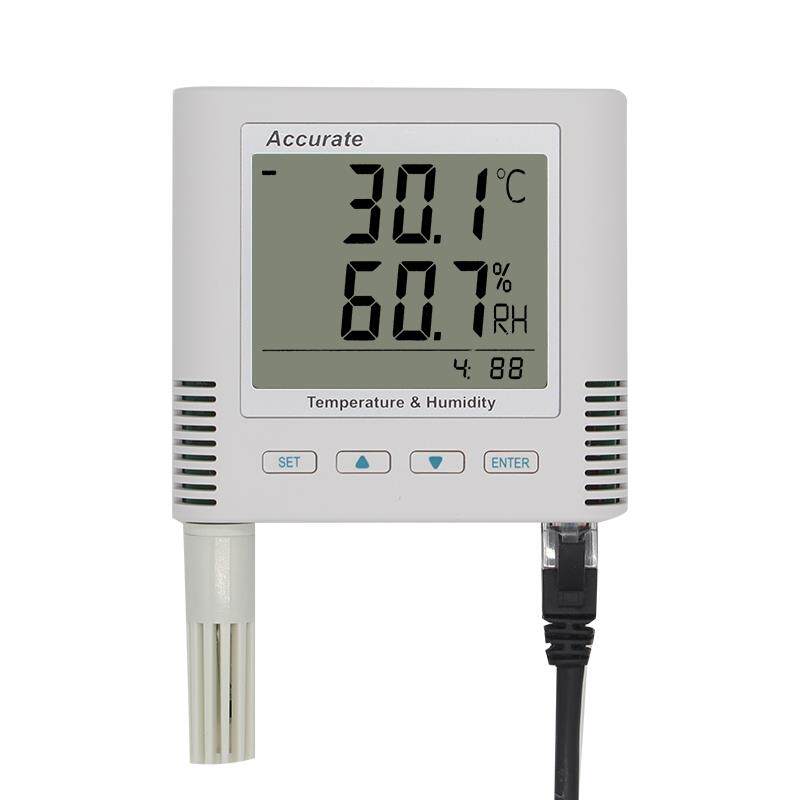 TnCP/P网络型温度计RKVI机房工业高精度实时湿监控采集变送器网口