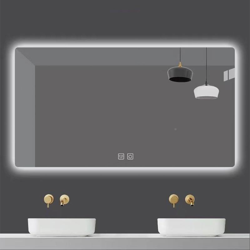 浴卫生智能镜子触摸屏892带灯人体感室应除雾挂智能浴间室镜子墙