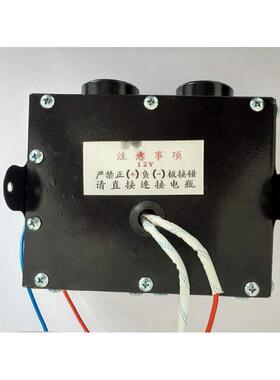 车载暖风机2孔12V150W/300W汽车旅行保暖温控取暖风扇除霜除雾器