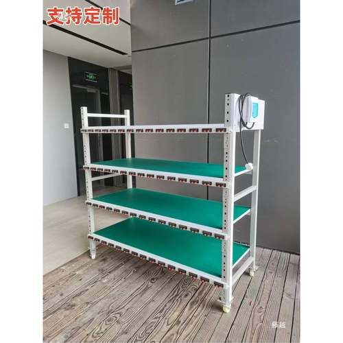 OYM老化测试架移动静电货架产品电源车间防置架铁架架角铁多层物
