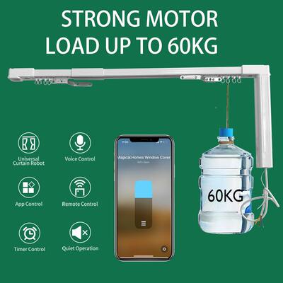 atter电m动窗电机轨帘道套装全自VRN动滑道静智音电机能家居控制