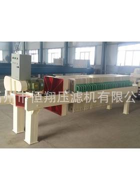 XMZ180/1厢式压滤机隔膜铸铁板压沙滤机石材洗块水污污泥处理压滤