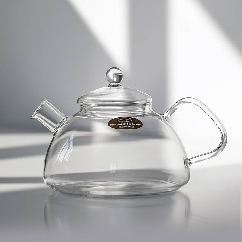 德国进口trendglas JENA高硼硅泡茶玻璃壶简约家用耐热煮茶壶茶具