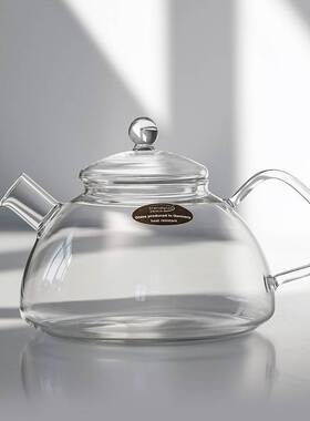 德国进口trendglas JENA高硼硅泡茶玻璃壶简约家用耐热煮茶壶茶具