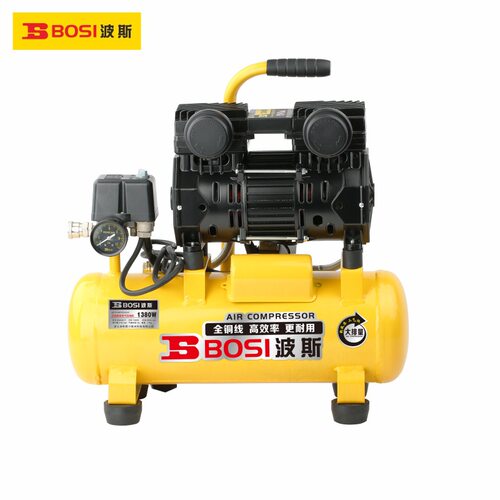 波斯气动220V 1380W无油空气压缩机空压机15L BS663017
