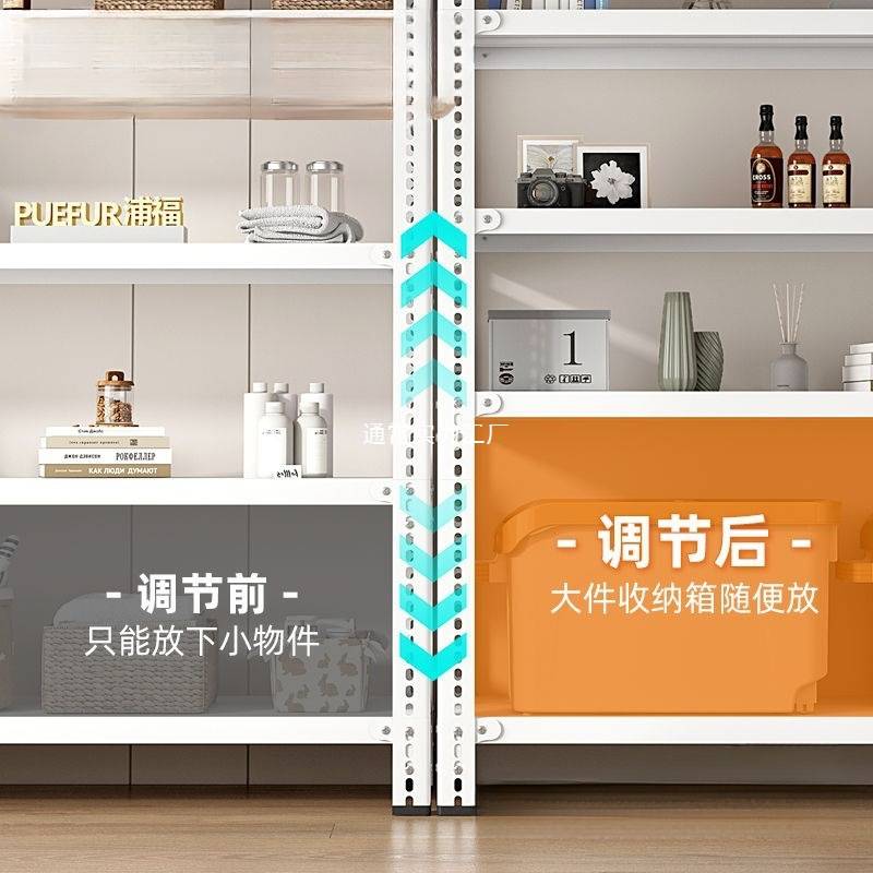 家用货架置物架多层超市阳台仓库展示架储物架落地收纳仓储铁架子