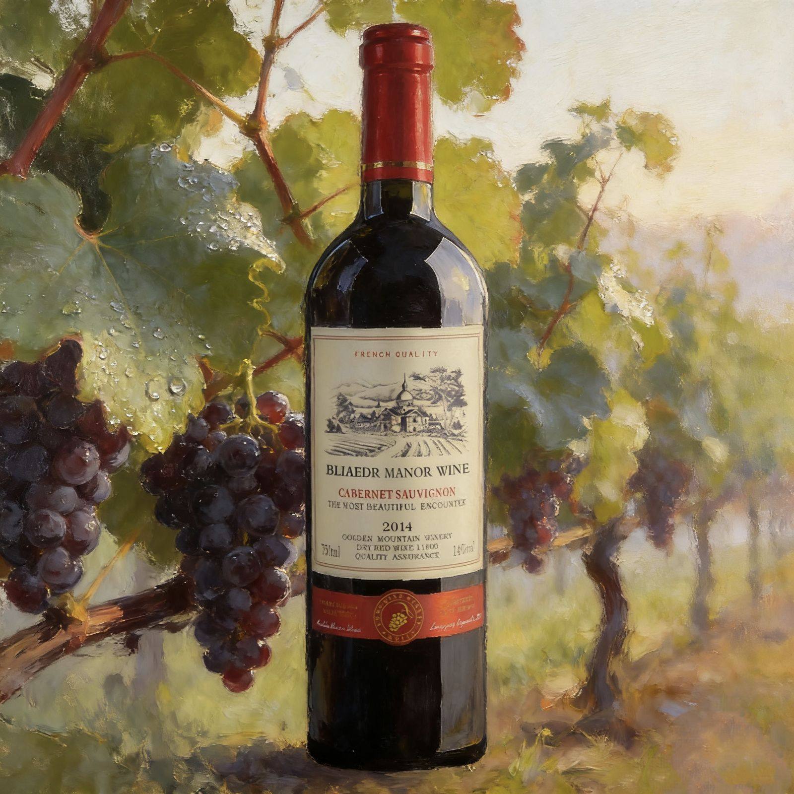 【活动价】源头代工厂古堡干红葡萄酒14%vol法国红酒赤霞珠高档酒