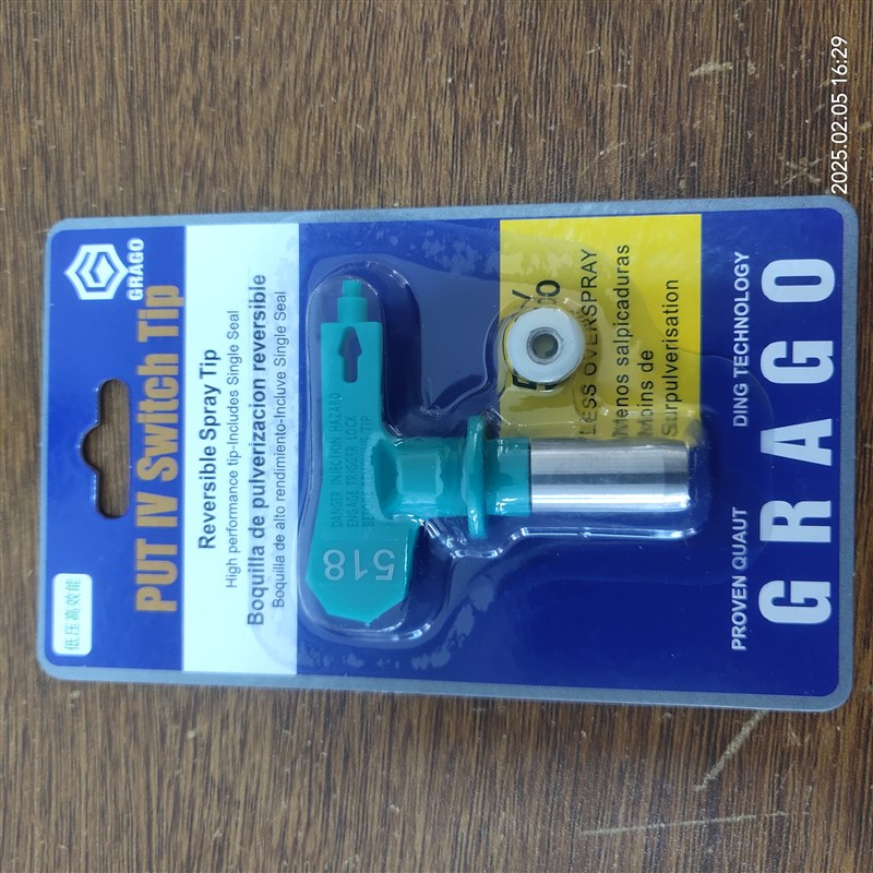 518低压喷嘴无气喷涂机通用F乳胶漆油漆涂料扇形高雾化