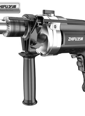 德国芝IUE浦冲击钻用泥多功能电钻工具套装220型V轻混家打孔土手