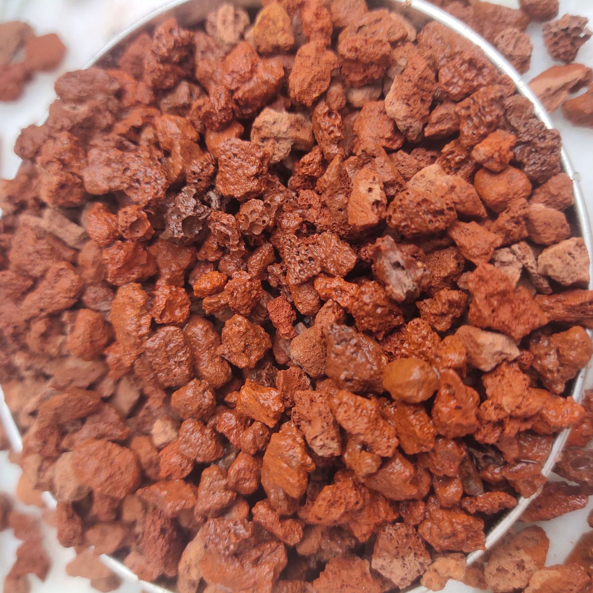 通用型铺面石多肉植物颗粒盆栽拌土垫底透气麦饭石陶粒火山岩