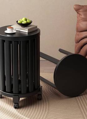 实木子可叠放组合茶几带客厅家用叠子叠乐凳圆凳餐桌滑轮椅MHM小