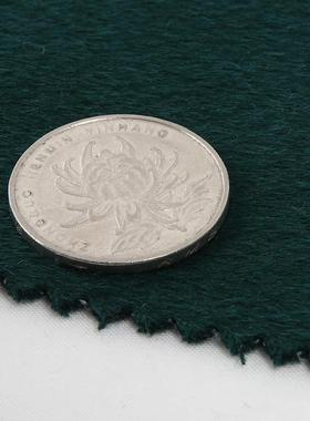 全羊毛双面顺呢面料色粗布纺毛双素面呢毛呢面料秋冬大衣18111呢