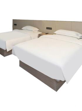 快捷酒店房家具标间全套宾43359馆床床客认床快捷民宿公寓衣柜大