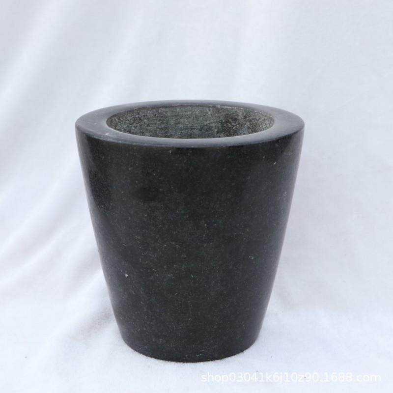 花碎岗岩家3用小式加高花生香料捣研磨器缸手石臼捣蒜工器耐用