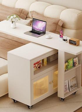 床边型几桌可移动旋转卧室电家用沙发茶几YGW边床头脑书桌小户跨