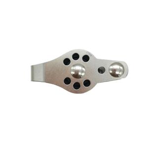 滑不锈钢冲浪帆船轮吊五装锁止滑轮772户外运动金配件