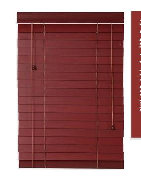 木百叶帘卷玉龙帘卫生办公室遮光透气隔间热窗质竹帘酒木店民宿工