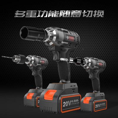 瑞德无刷冲动扳电手充电电IFE动工具木工福专用锂击电架子工套筒