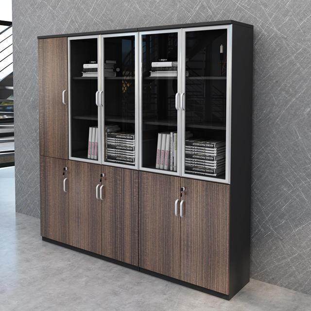 办公家具文柜资料柜办公柜件带锁广州板式DRJ办公质室书木柜储物