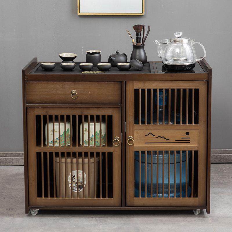 茶桌小型家用烧带轮茶台水一动体全自多功能茶车乌金石吧茶机MXW,商业/办公家具,茶台/茶桌,淘宝优惠券,粉丝福利购,淘宝优惠卷