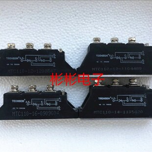 MTC110-12-14-16 223F3B MTC110A1600V台基TECHSEM拆机可控硅模块