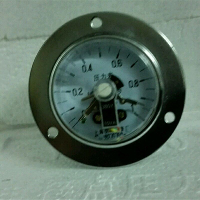 轴向带前边电接点压力表,轴向带边电接点压力表yx-60zt,0~1MPA