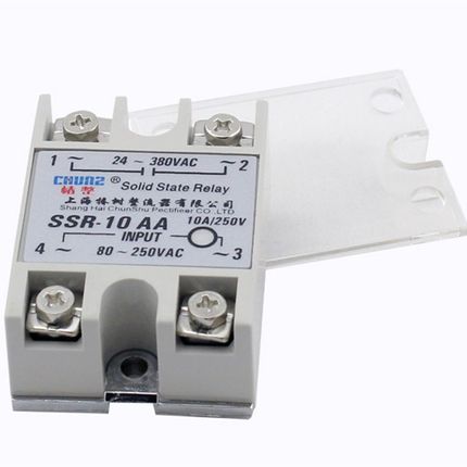 SSR-10AA SSR-15AA SSR-20AA上海椿树 单相固态继电器 交流控交流